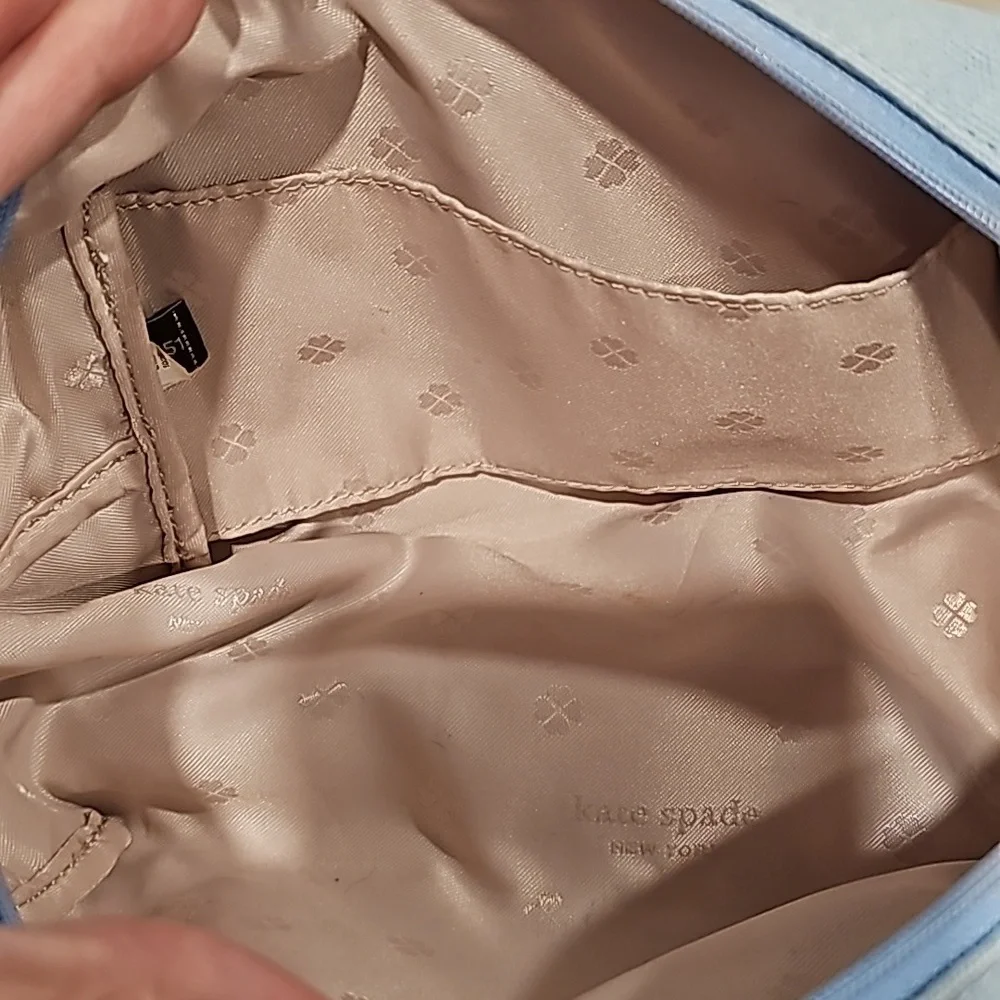 KATE SPADE COSMETIC BAG EUC